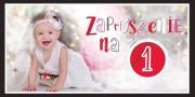 Opakowanie Zaproszenie na Roczek Z171 (5szt)