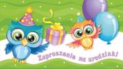 Opakowanie Zaproszenie Urodziny dziecięce (10szt)