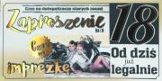 Opakowanie Zaproszenie Urodziny Z07