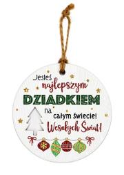 Opakowanie Zawieszka ceramiczna Boże Narodzenie