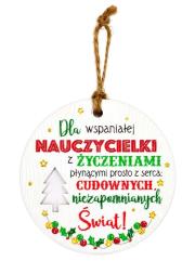 Opakowanie Zawieszka ceramiczna Boże Narodzenie