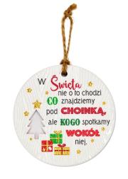 Opakowanie Zawieszka ceramiczna Boże Narodzenie