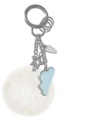 Opakowanie Zawieszka do torebki chmurka z pomponem