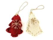 Opakowanie Zawieszka materiałaowa Choinka MIX