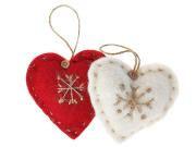 Opakowanie Zawieszka materiałowa serce