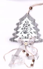 Opakowanie Zawieszka świąteczna drewniana MIX