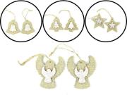 Opakowanie Zawieszki dewniane 2szt MIX