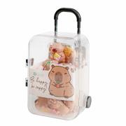 Zawieszki polimerowe 3D - kapibara w walizce 20sz. Wydawca: Dalprint. Dadada.pl Opakowanie Zawieszki polimerowe 3D - kapibara w walizce 20sz