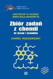 Zbiór zadań z chemii do liceów i techników Zakres rozszerzony twarda oprawa ZXT. Autor: Anna Rola-Noworyta. Dadada.pl Okładka książki Zbiór zadań z chemii do liceów i techników Zakres rozszerzony twarda oprawa ZXT