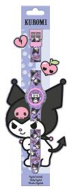 Zegarek cyfrowy KE02 ECO Kuromi KU00002. Wydawca: Kids Euroswan. Dadada.pl Opakowanie Zegarek cyfrowy KE02 ECO Kuromi KU00002