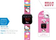 Zegarek LED z kalendarzem Hello Kitty HK50201. Wydawca: Kids Euroswan. Dadada.pl Opakowanie Zegarek LED z kalendarzem Hello Kitty HK50201