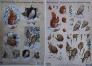 Opakowanie Zestaw 2 arkuszy A4 3D sztancowane