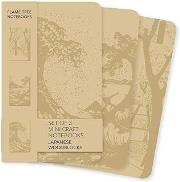 Opakowanie Zestaw 3 notatników MINI Kaft Japońskie drzeworyty