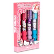 Opakowanie Zestaw 4 długopisów z puszystym uchwytem Hello Kitty HK00360