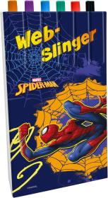 Zestaw 6 długopisów Spiderman SP50058. Wydawca: Kids Euroswan. Dadada.pl Opakowanie Zestaw 6 długopisów Spiderman SP50058