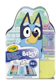 Okładka książki Zestaw artystyczny Bluey 47el
