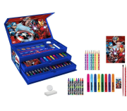 Zestaw artystyczny w kuferku Avengers. Wydawca: Diakakis. Dadada.pl Opakowanie Zestaw artystyczny w kuferku Avengers