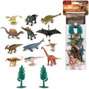 Opakowanie Zestaw dinozaurów 14el