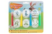 Opakowanie Zestaw do dekorowania jajek wielkanocnych 6szt