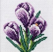 Opakowanie Zestaw do haftu krzyżykowego Krokusy