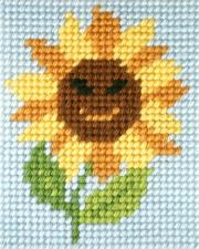 Opakowanie Zestaw do haftu Moje pierwsze wyszywanie Kwiatek