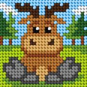 Opakowanie Zestaw do haftu Moje pierwsze wyszywanie Łoś