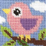 Opakowanie Zestaw do haftu Moje pierwsze wyszywanie Ptaszek