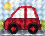 Opakowanie Zestaw do haftu Moje pierwsze wyszywanie Samochód