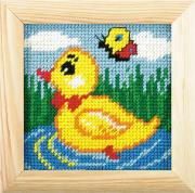 Opakowanie Zestaw do haftu z ramką Moje pierwsze wyszywanie Kaczuszka