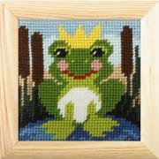 Opakowanie Zestaw do haftu z ramką Moje pierwsze wyszywanie Kotek