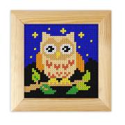 Opakowanie Zestaw do haftu z ramką Moje pierwsze wyszywanie Sówka