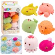 Opakowanie Zestaw do kąpieli zwierzęta morskie 6szt.