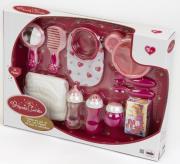 Zestaw do karmienia i pielęgnacji Princess Coralie. Wydawca: Malik. Dadada.pl Opakowanie Zestaw do karmienia i pielęgnacji Princess Coralie