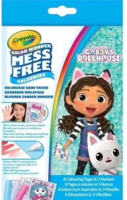 Zestaw do kolorowan Color Wonder Gabbys Dollhouse. Wydawca: Crayola. Dadada.pl Opakowanie Zestaw do kolorowan Color Wonder Gabbys Dollhouse
