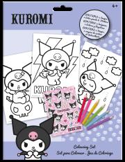 Zestaw do kolorowania Kuromi KU00018. Wydawca: Kids Euroswan. Dadada.pl Opakowanie Zestaw do kolorowania Kuromi KU00018
