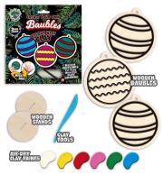 Opakowanie Zestaw do kolorowania plasteliną na drewnie Bąbki