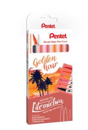 Opakowanie Zestaw do liternictwa Brush SESW30-ST6GHPL 6 kolorów