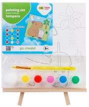 Opakowanie Zestaw do malowania Kapibara 9el HAPPY COLOR