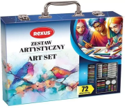 Zestaw do malowania z markerami 72el. Wydawca: Beniamin. Dadada.pl Opakowanie Zestaw do malowania z markerami 72el