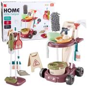 Opakowanie Zestaw Do Sprzątania Dla Dzieci Wózek Mop Wiadro