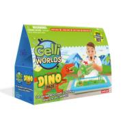 Opakowanie Zestaw do tworzenia gelli z figurkami i tacą Gelli Worlds Dino Pack 3+, Zimpli Kids