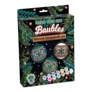 Opakowanie Zestaw do tworzenia obrazów z drewna - Bombki