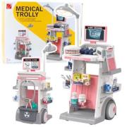 Opakowanie Zestaw doktor wózek medyczny różowy 26el