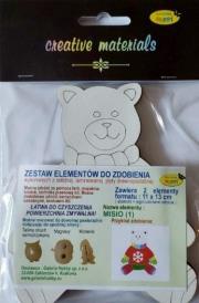 Opakowanie Zestaw elementów do zdobienia Misio BN 11x13cm