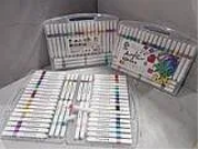 Zestaw flamastrów akrylowych. Wydawca: ADAR. Dadada.pl Opakowanie Zestaw flamastrów akrylowych