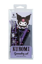 Opakowanie Zestaw geometryczny Kuromi 4 sztuki