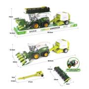 Opakowanie Zestaw kombajnów z belarką do słomy