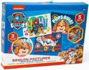 Zestaw kreatywny cekinowe obrazki Psi Patrol picture. Wydawca: BRANDED.ŚLIWIŃSKI. Dadada.pl Opakowanie Zestaw kreatywny cekinowe obrazki Psi Patrol picture