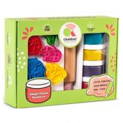 Opakowanie Zestaw kreatywny Jednorożec naturalna ciastolina + akcesoria