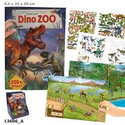 Zestaw kreatywny z naklejkami Dino ZOO 13606A. Wydawca: DEPESCHE (5). Dadada.pl Opakowanie Zestaw kreatywny z naklejkami Dino ZOO 13606A